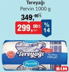 PERVİN TEREYAĞI 1000 G PERVİN TEREYAĞI 1000 G